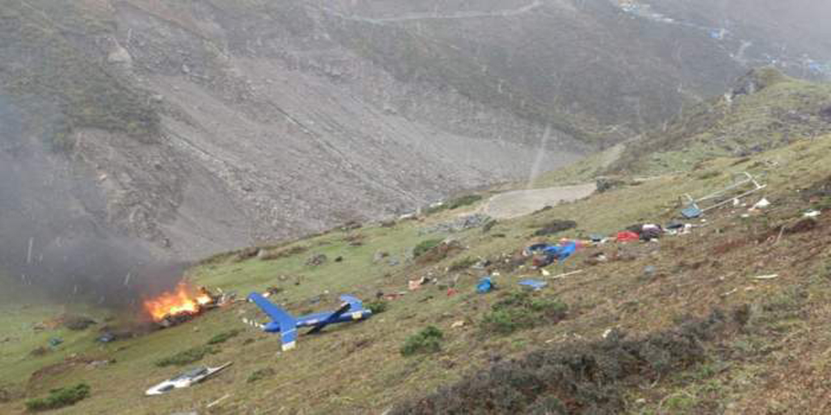 केदारनाथमा हेलिकप्टर दुर्घटना